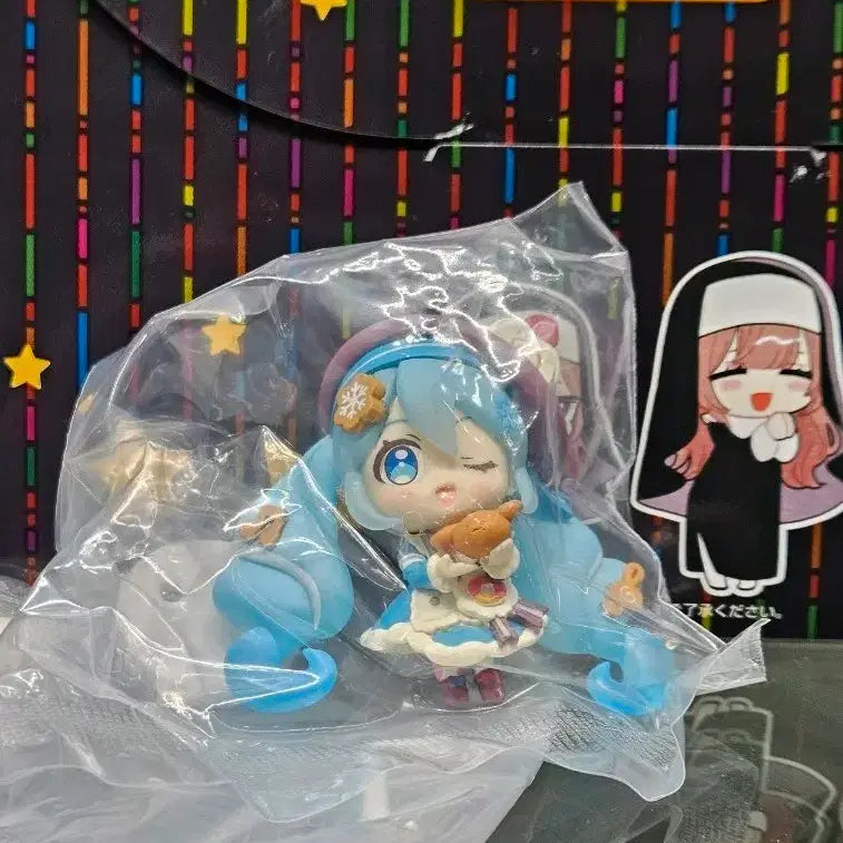 [BUNJANG] Hatsune Miku Snow Miku 2026 Mini Figure / 하츠네 미쿠 스노우미쿠 2026 컬렉션