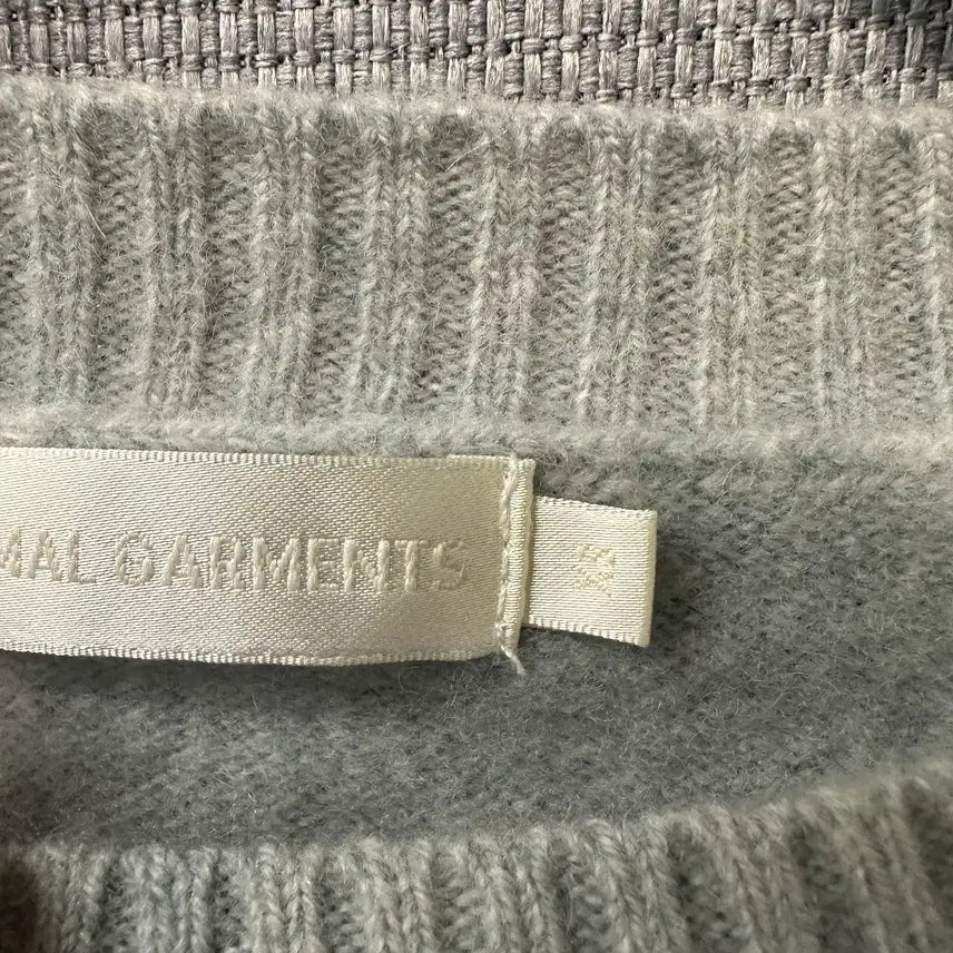 [BUNJANG] LIFUL MINIMAL GARMENTS Crew Neck Knit Sweater / 라이플 LIFUL MINIMAL GARMENTS 크루넥 니트