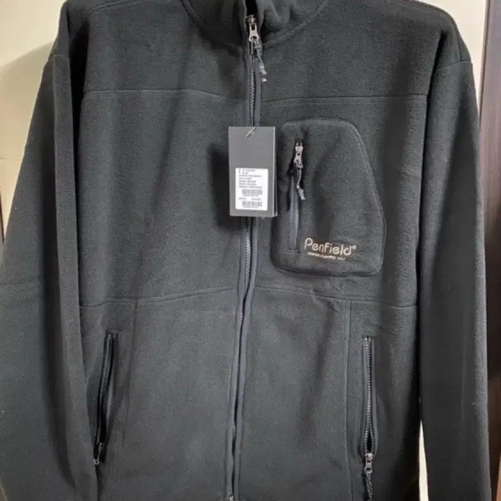 [BUNJANG] Penfield Black Fleece Zip-Up Jacket (Size M) / 펜필드 집업후리스 검정색 M사이즈 팝니다