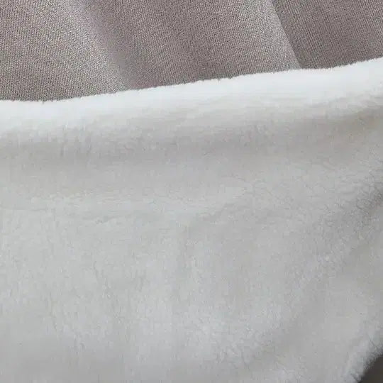 [BUNJANG] Nike Fleece Half-Zip Pullover White / 나이키 뽀글이 플리스 하프집업 화이트