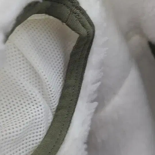 [BUNJANG] Nike Fleece Half-Zip Pullover White / 나이키 뽀글이 플리스 하프집업 화이트