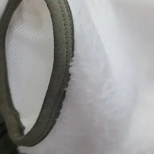 [BUNJANG] Nike Fleece Half-Zip Pullover White / 나이키 뽀글이 플리스 하프집업 화이트