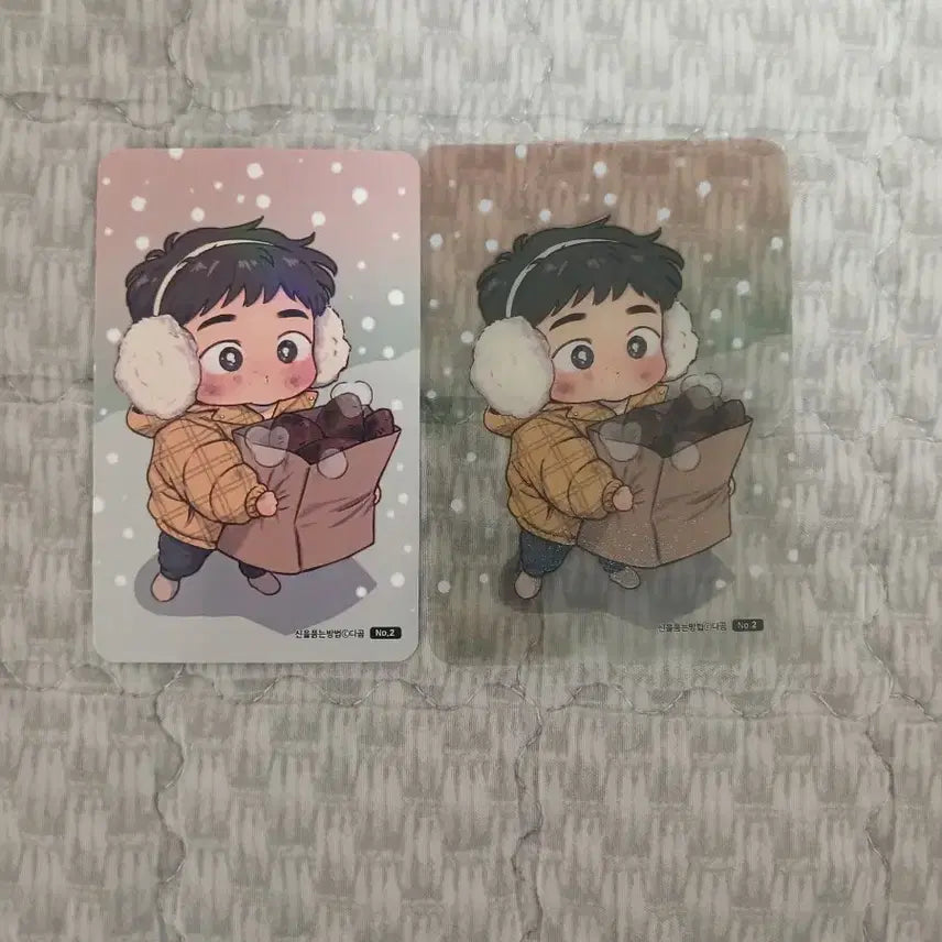 [BUNJANG] How to Recruit Gods Webtoon Photocard Bundle Set (Version 1, 2) / 신을 품는 방법 신품법 웹툰 포카 양도 버전 1 2 봄툰 다곰