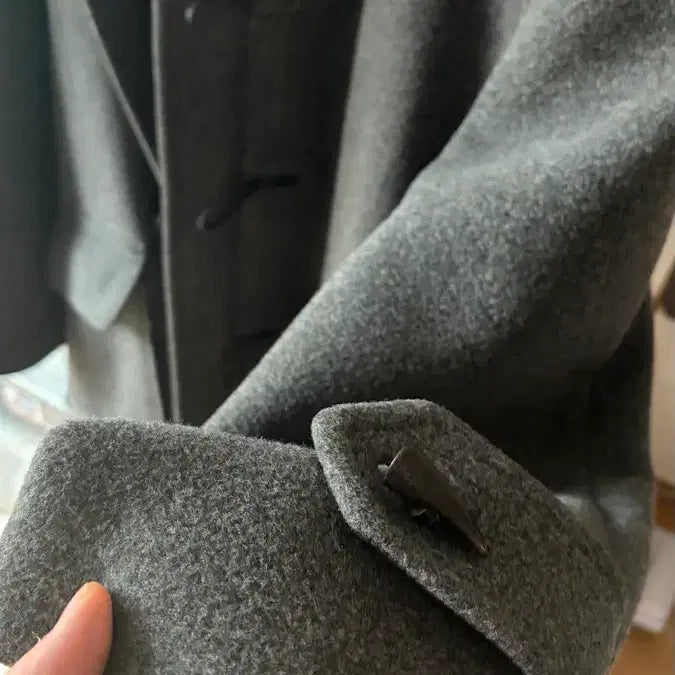 [BUNJANG] Burberry Gray Duffle Coat / 버버리 그레이 더플코트