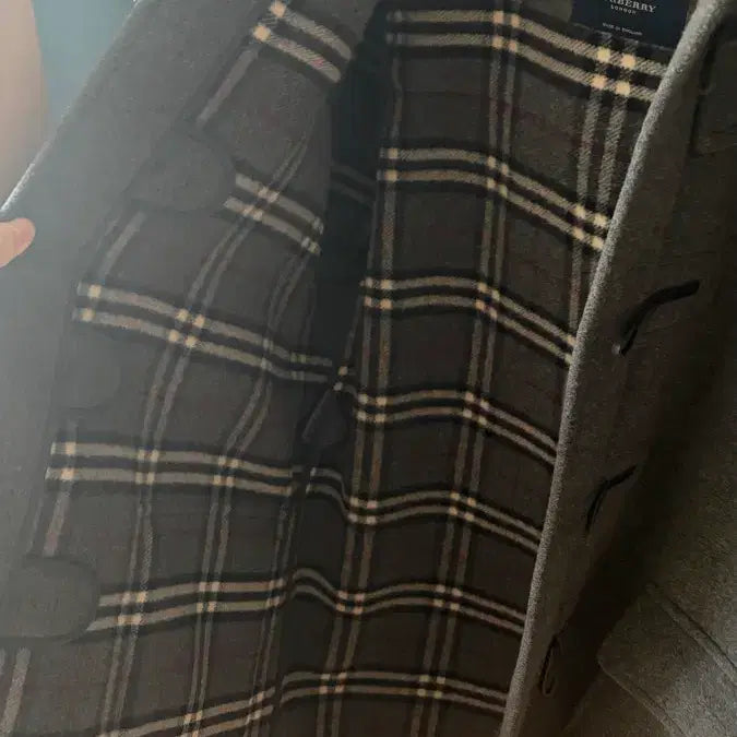 [BUNJANG] Burberry Gray Duffle Coat / 버버리 그레이 더플코트