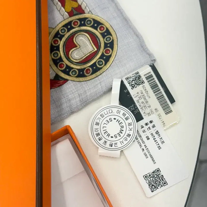 [BUNJANG] Hermès Cashmere Silk Scarf 45 / [새상품] 에르메스 캐시미어 실크 스카프 45