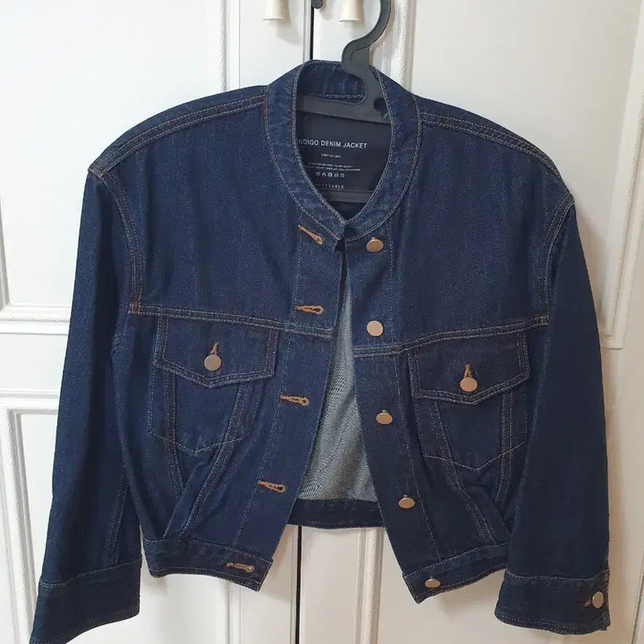 [BUNJANG] Vegetable Indigo Denim Jacket / 베지터블 인디고 데님 자켓