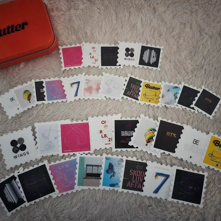 [BUNJANG] BTS Proof Album Stamp Sticker / 방탄 proof 앨범우표스티커