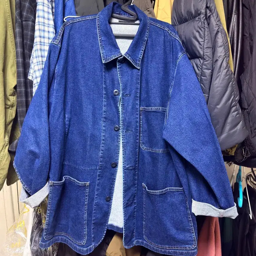 [BUNJANG] Uniqlo Work Jacket 3XL / 유니클로 워크자켓 3xl 팝니다.