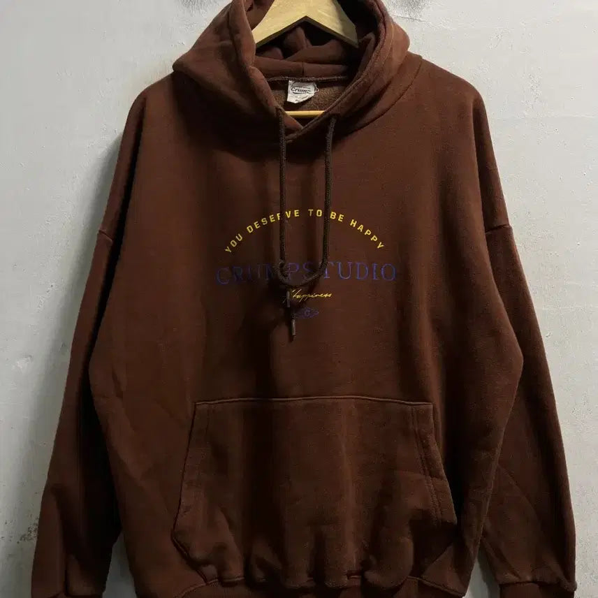 [BUNJANG] Crump Loose Fit Sweat Hoodie / 100-105 Crump 루즈핏 스웻 후드티 정품
