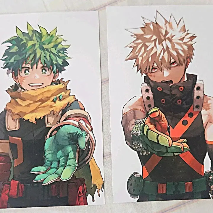 [BUNJANG] My Hero Academia Midoriya Izuku &amp; Bakugo Katsuki POB Postcard / 히로아카 나히아 42권 특전 엽서 미도리야 이즈쿠 바쿠고 카츠키