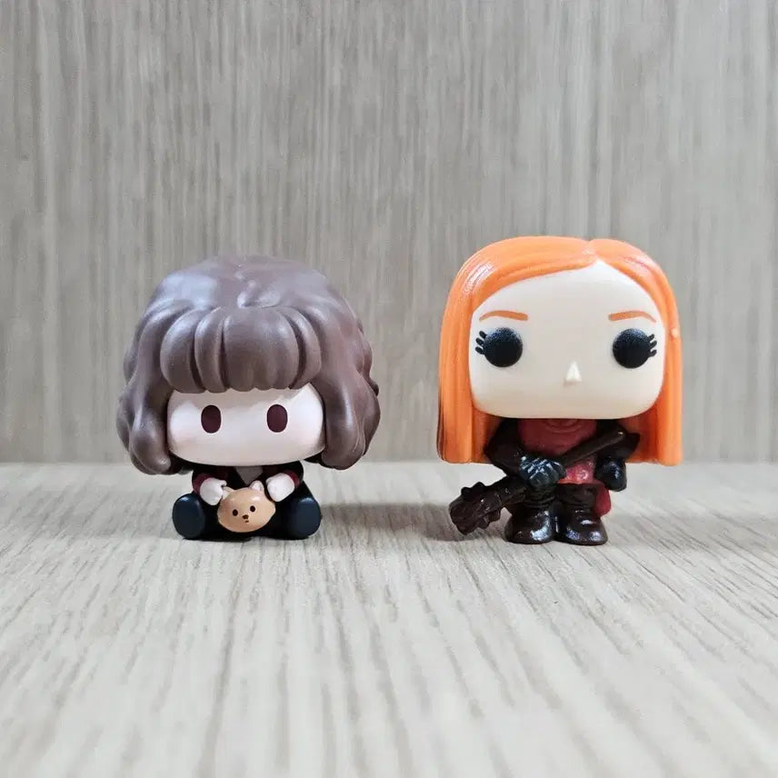 [BUNJANG] Harry Potter Hermione, Ginny Weasley Mini Figure Bundle Set / 해리포터 미니 피규어 헤르미온느 킨더조이 지니 위즐리