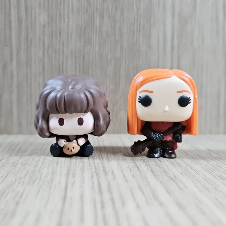 [BUNJANG] Harry Potter Hermione, Ginny Weasley Mini Figure Bundle Set / 해리포터 미니 피규어 헤르미온느 킨더조이 지니 위즐리