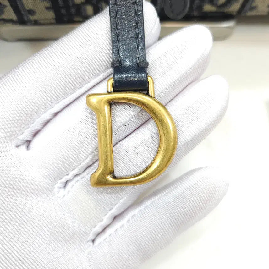 [BUNJANG] Dior Saddle Medium Chain Pouch / [정품]디올 오블리크 새들 체인 파우치