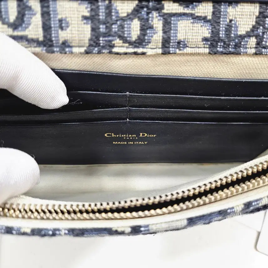 [BUNJANG] Dior Saddle Medium Chain Pouch / [정품]디올 오블리크 새들 체인 파우치