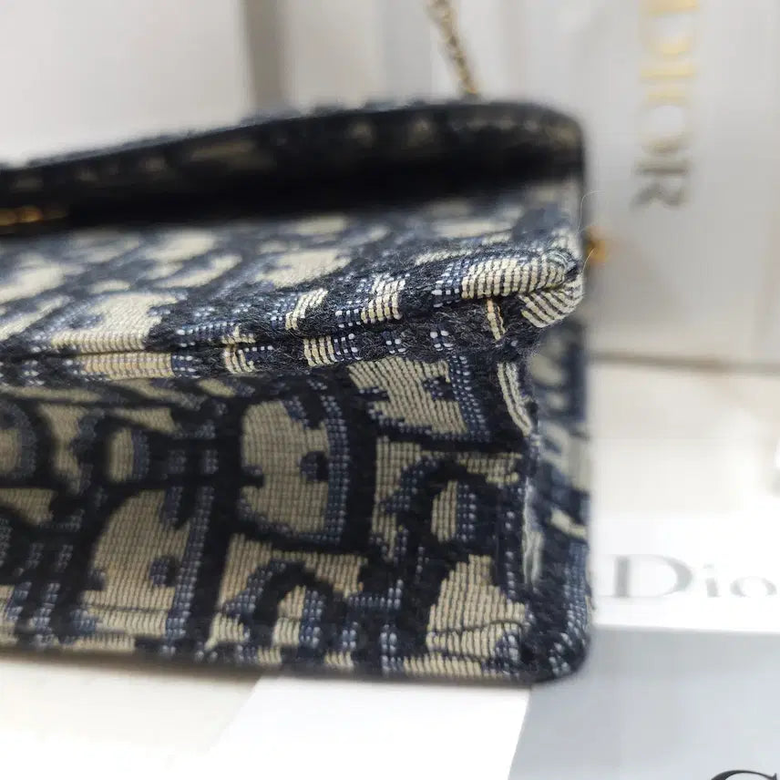 [BUNJANG] Dior Saddle Medium Chain Pouch / [정품]디올 오블리크 새들 체인 파우치