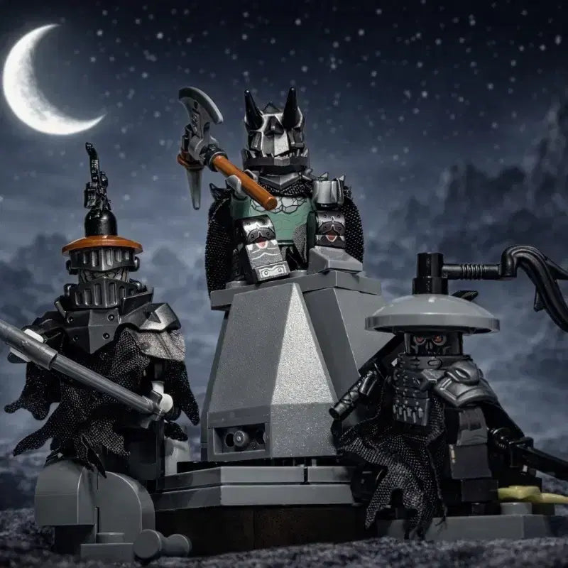 [BUNJANG] LEGO Akatsuki Samurai Diorama (Premium) / 레고 캐슬 디오라마 3인 사무라이 " Akatsuki "(Premium)