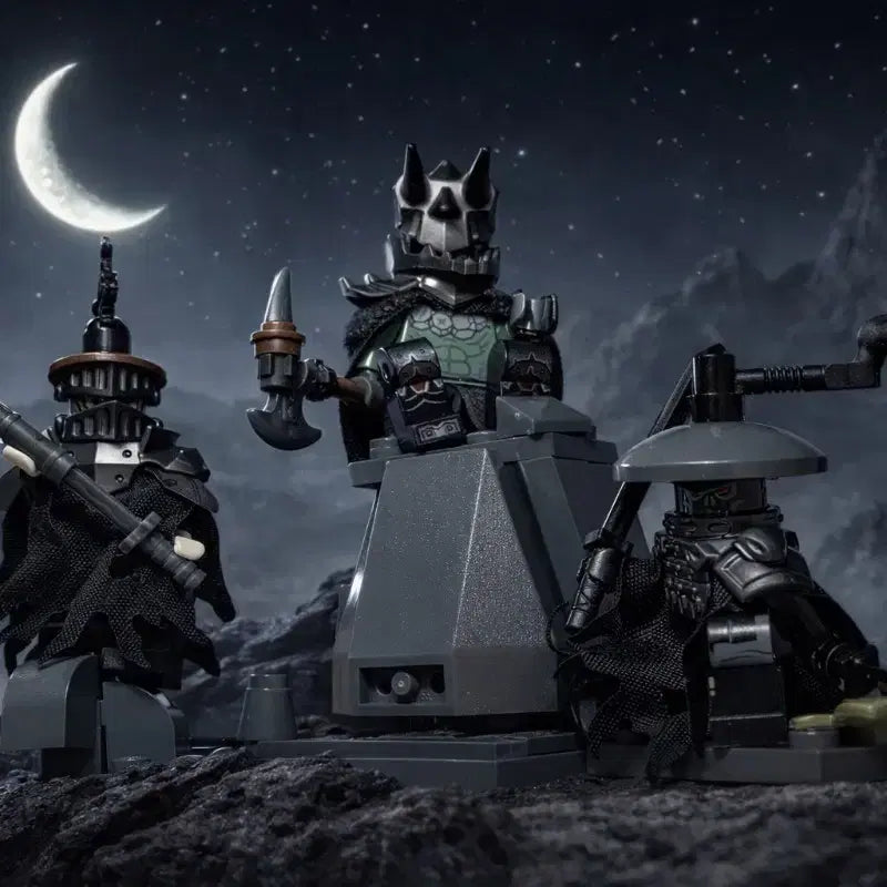 [BUNJANG] LEGO Akatsuki Samurai Diorama (Premium) / 레고 캐슬 디오라마 3인 사무라이 " Akatsuki "(Premium)