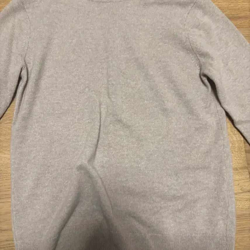 [BUNJANG] Uniqlo Beige Knit Sweater / 유니클로 베이지 니트 스웨터