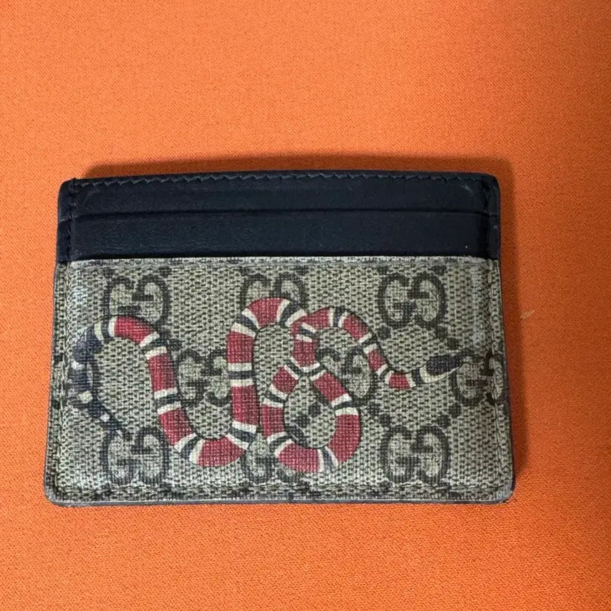 [BUNJANG] Gucci Snake Card Wallet / 구찌 카드지갑