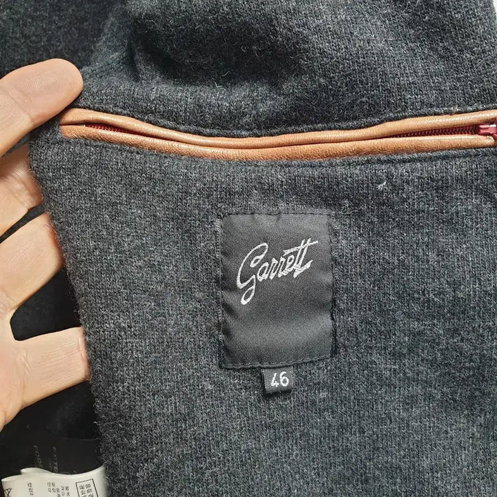 [BUNJANG] GARRETT Leather Jacket / [46/95] GARRETT 가렛 가죽자켓