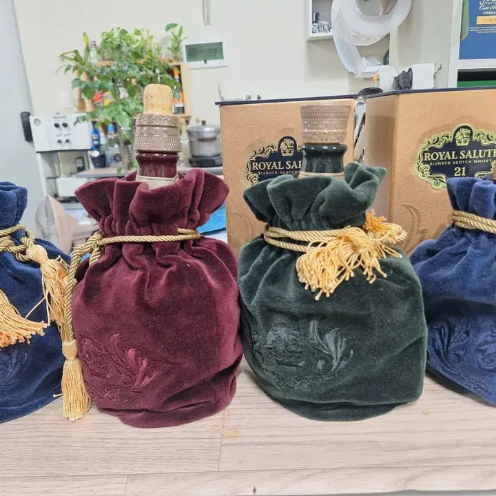 [BUNJANG] Royal Salute 21 Empty Bottle Set / 로얄살루트21