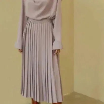 [BUNJANG] Lavender Two-Piece Dress Set / 라벤다 투피스 원피스 (원가 15만)