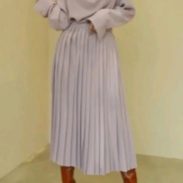 [BUNJANG] Lavender Two-Piece Dress Set / 라벤다 투피스 원피스 (원가 15만)