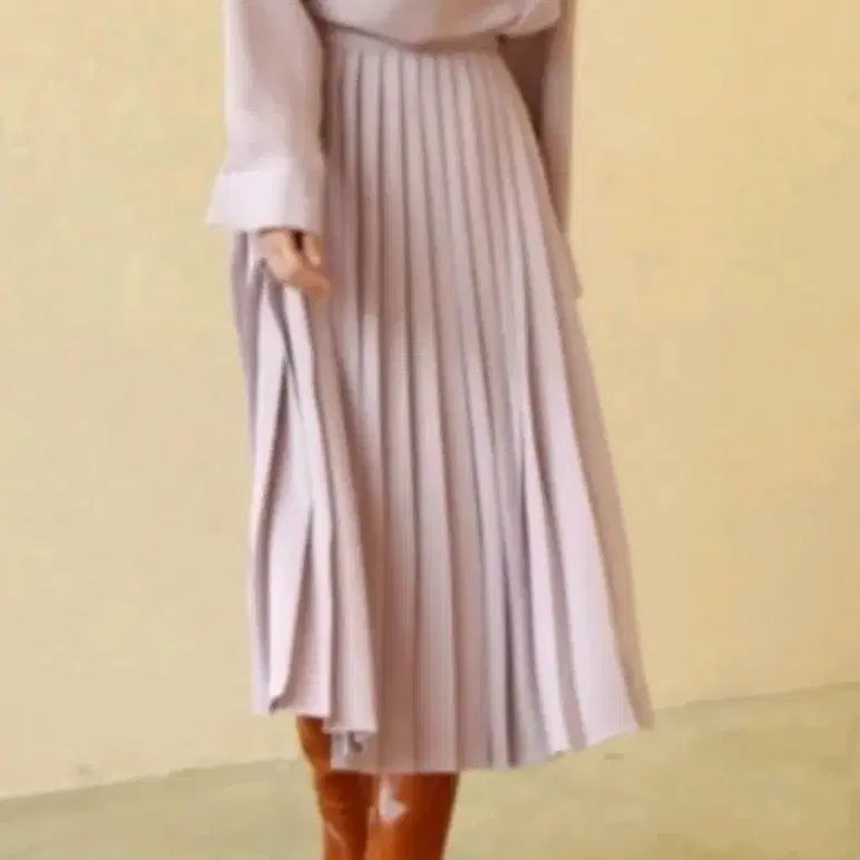 [BUNJANG] Lavender Two-Piece Dress Set / 라벤다 투피스 원피스 (원가 15만)