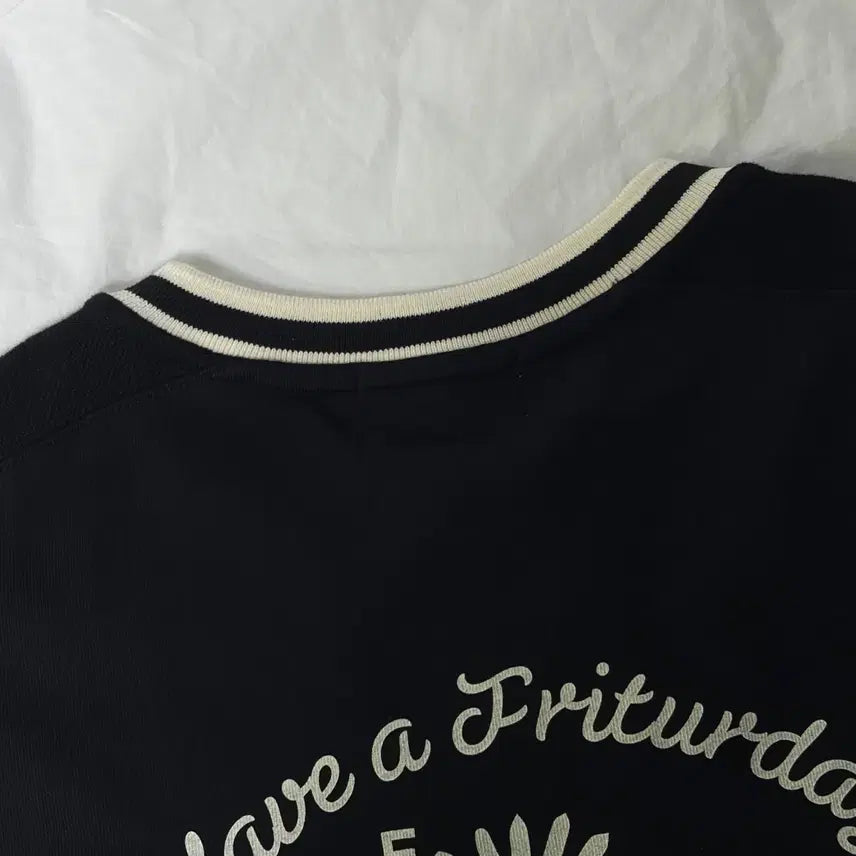 [BUNJANG] FREETHER Rugby Graphic Sweatshirt Black / 프리터 맨투맨 Rugby Graphic Sweatshirt Black