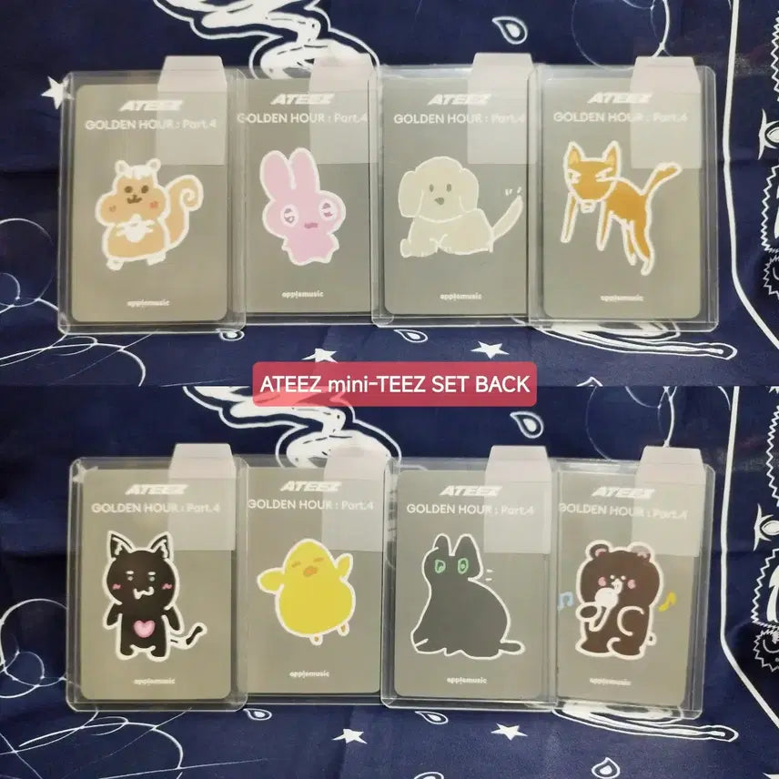 [BUNJANG] ATEEZ Apple Music Mini-TEEZ Set / 에이티즈 mini-TEEZ SET - APPLE MUSIC