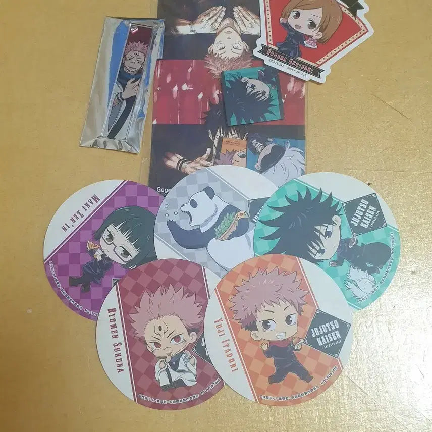 [BUNJANG] Jujutsu Kaisen Sukuna Animate Cafe Coaster / 주술회전 애니메이트 카페 코스터 특전 스쿠나 등등