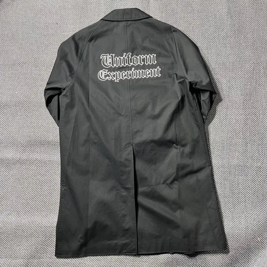 [BUNJANG] Uniform Experiment Black Coat (Size 105) / (새상품) UNIFORM EXPERIMENT 코트 (105)