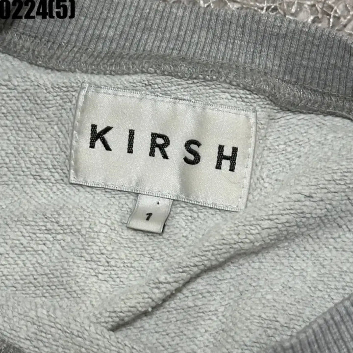 [BUNJANG] Kirsh Cherry Embroidered Sweatshirt Gray / 키르시 체리 자수 맨투맨 그레이1 0224