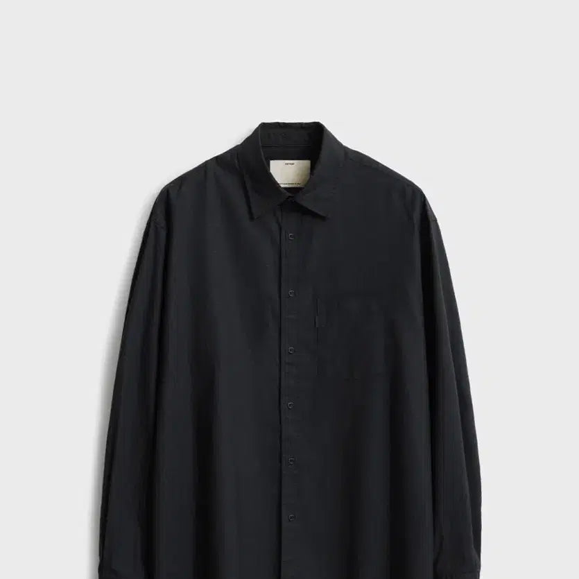 [BUNJANG] Pottery Cotton Linen Comfort Shirt Black / 포터리 코튼 린넨 컴포트 셔츠 블랙 4