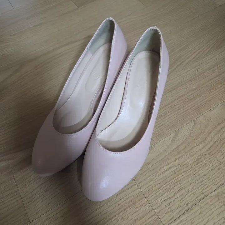 [BUNJANG] VIVIO Women's Pink Pumps Heels 5cm / 면접 구두 비비오 여성 핑크 펌프스힐 5cm