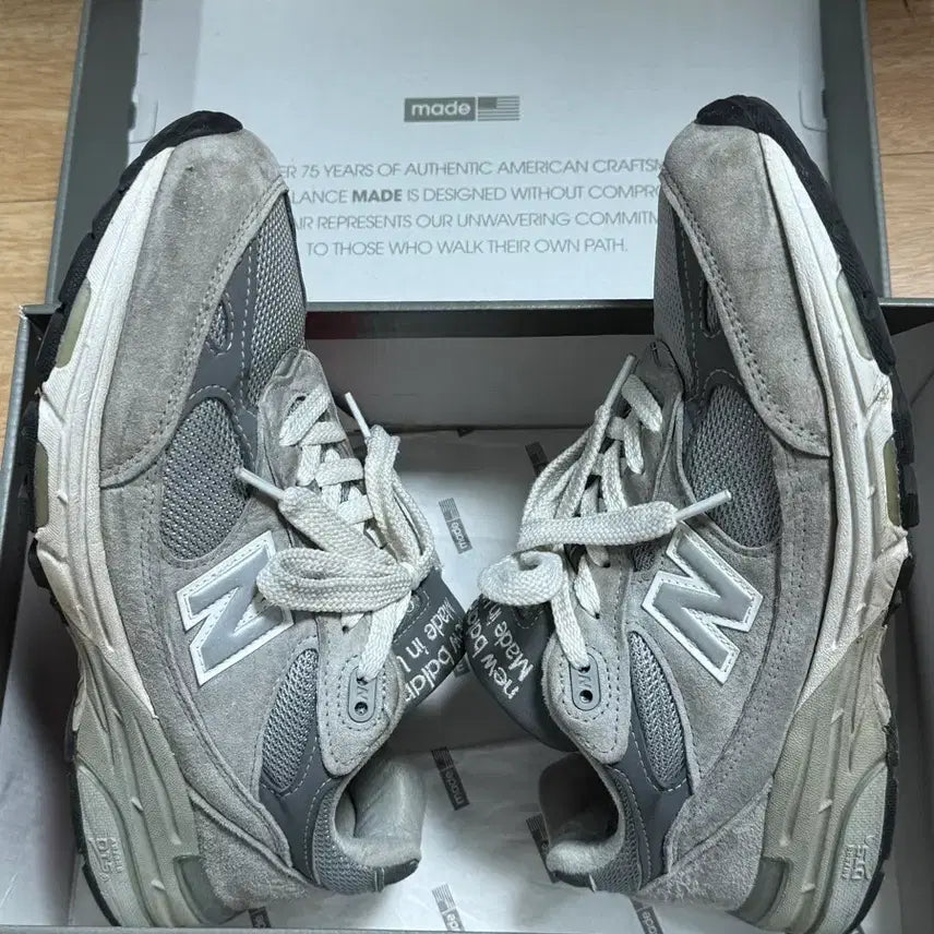 [BUNJANG] New Balance 993 Made in USA Grey Sneakers / 뉴발란스 993 메이드 인 USA 그레이