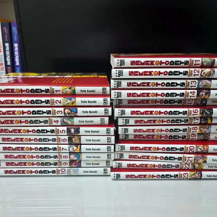 [BUNJANG] Sakamoto Days Manga Complete Set (23 Volumes) / 사카모토데이즈 만화책 총 23권 일괄