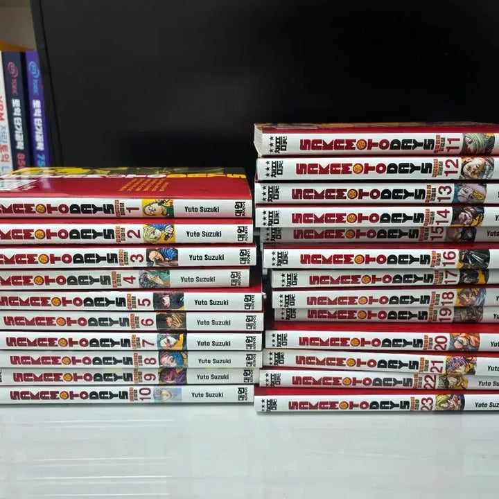 [BUNJANG] Sakamoto Days Manga Complete Set (23 Volumes) / 사카모토데이즈 만화책 총 23권 일괄