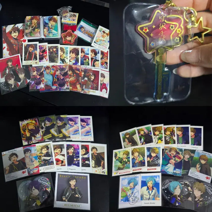 [BUNJANG] Ensemble Stars Ryuseitai Bundle Set / 앙스타 치아키 중심 유성대 굿즈 일괄 처분