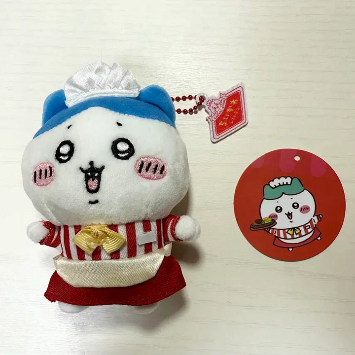 [BUNJANG] Chiikawa Hachiware Restaurant Mascot Doll / 하치와레 레스토랑 마스코트 인형 먼작귀 치이카와
