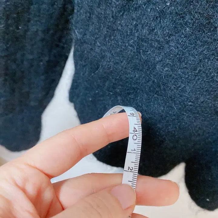 [BUNJANG] Achiever Black Button Cardigan / Achiever 버튼 카라 블랙 가디건