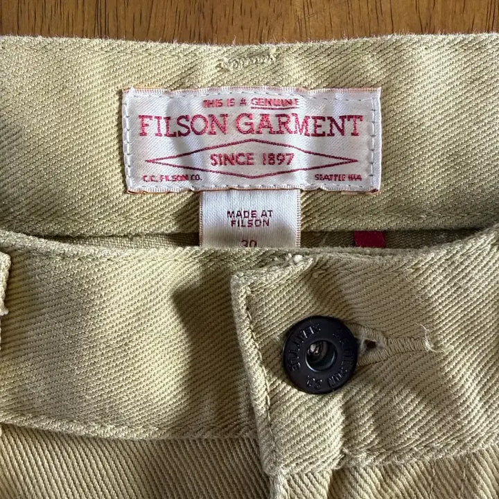[BUNJANG] Filson Garment Cotton Twill Pants / 필슨 가먼트 코튼 트윌 팬츠 30 미국제