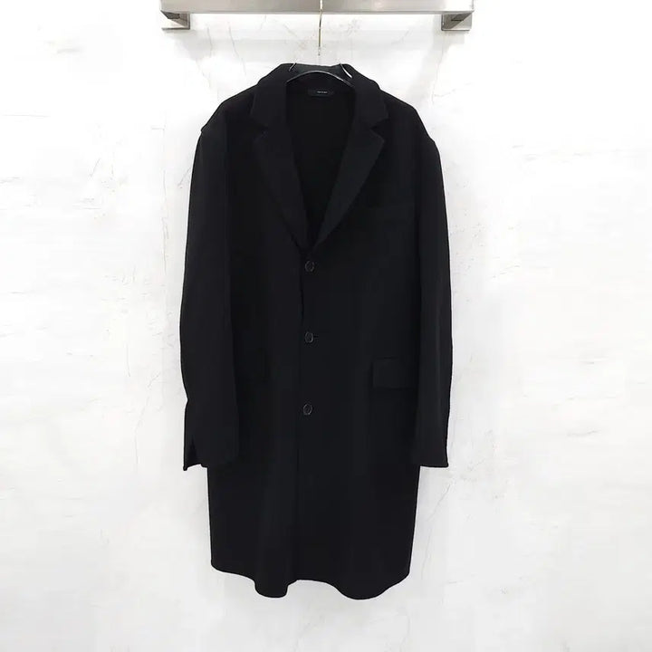[SOLD OUT] 52 / 에르메스 남성 블랙 캐시미어 롱 코트