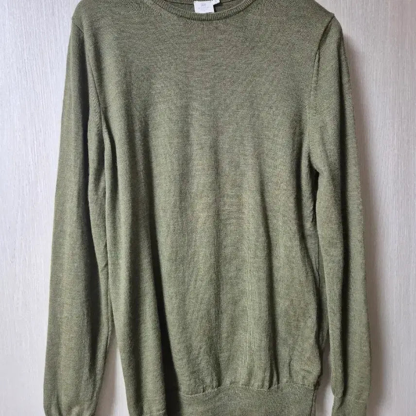 [BUNJANG] Sunspel Merino Wool Knit Sweater (Men's) / 선스펠 니트 메리노울 니트 남성 스몰