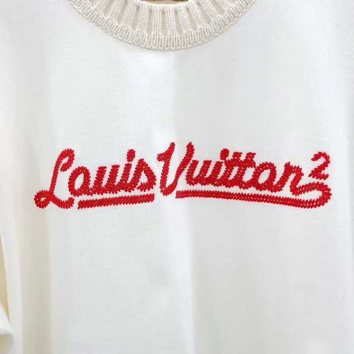 [BUNJANG] Louis Vuitton x Nigo Logo Embroidered T-shirt XL / XL / 루이비통 X 니고 로고 자수 반팔 티셔츠