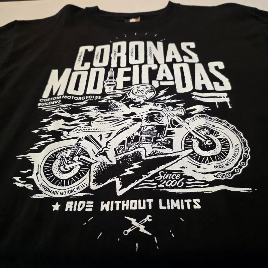 [BUNJANG] Coronas Rider Redline Custom T-shirt / 코로나스 라이더 반팔티