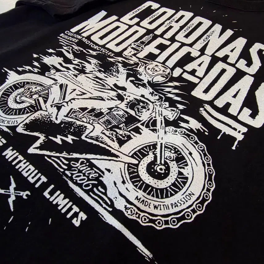 [BUNJANG] Coronas Rider Redline Custom T-shirt / 코로나스 라이더 반팔티