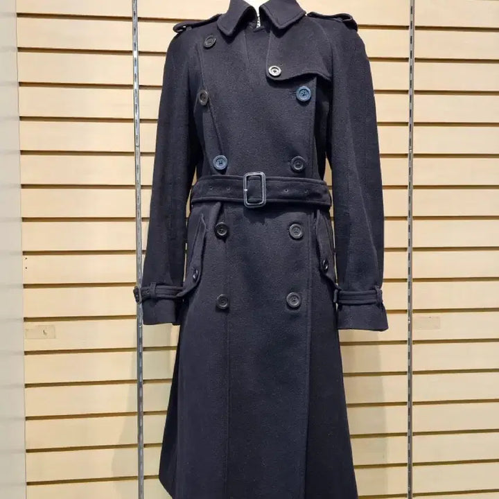 [BUNJANG] Burberry Cashmere Blend Trench Coat UK6 / 버버리 캐시미어 블렌드 트렌치 코트