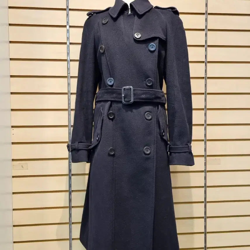 [BUNJANG] Burberry Cashmere Blend Trench Coat UK6 / 버버리 캐시미어 블렌드 트렌치 코트
